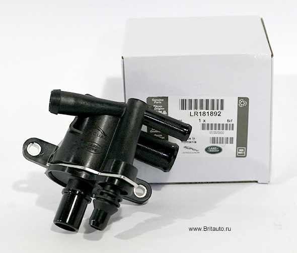 Тройник системы охлаждения 1,5Л - 2,0Л Бензин Land Rover Discovery 5, Land Rover Defender 2020 - 2025, Evoque 2012 - 2025, Velar, Range Rover Sport 2010 - 2021, Range Rover 2010 - 2021. Оригинал Land Rover 100%, в оригинальной упаковке. 