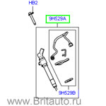 Форсунка (комплект впрыска топлива) на range rover 2002 - 2012 и rrs 2005 - 2013, 4 - 5 цил.