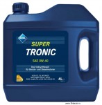 Масло моторное Aral Super Tronic SAE 0W-40, синтетическое, в расфасовке 4Л.