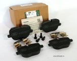 Колодки тормозные задние, комплект, Range Rover 2010 - 2012, Range Rover Sport 2010 - 2013, с зажимами и винтами. Оригинал Land Rover 100%, в оригинальной упаковке.