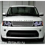 Комплект обвеса Body Kit Range Rover Sport 2010 - 2013, с неподвижной видеокамерой заднего вида в заднем спойлере, без передней камеры. Состоит из 18 компонентов.