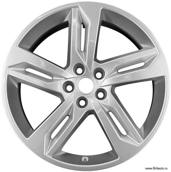 Колесный диск R19 Range Rover Evoque, Land Rover Discovery Sport, 5-ти лучевой, цвет: Sparkle Silver, Style 3