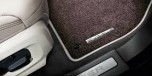 Коврики Range Rover Evoque 3-х дверный, цвет: Espresso (коричневые), Premium, текстильные. полный комплект