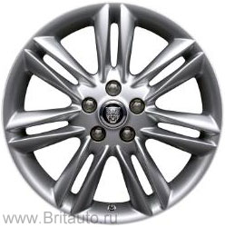 Jaguar XF: легкосплавный диск 7,5 x 17”, модель: Ursa, цвет: Silver