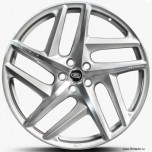 Колесный диск кованый R23 Kahn Type 52 RS Forged Land Rover Defender New 2020 - 2022, Range Rover 2013 - 2022, Range Rover Sport 2014 - 2022, цвет: Silver Diamond Cut (светлый, с полированными внешними гранями).