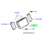 Дисплей навигатора 2-х секционный, MFD, на Range Rover Sport 2014 - 2015