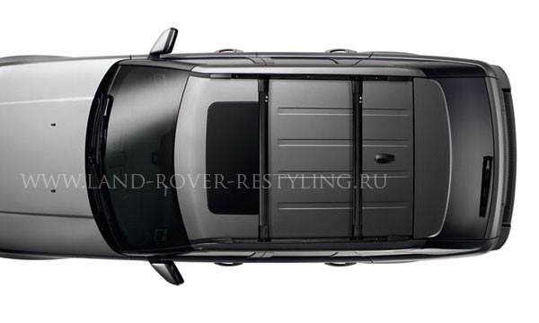 Система продольных брусьев и поперечин с запорным устройством для Range Rover Sport 2005 - 2013