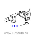 Патрубок водяной верхний (соединение слива воды) discovery 3,4, rrs 2005 - 2013, range rover 2013 all new