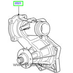 Насос водяной range rover 2002 - 2012