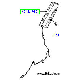 Подушка безопасности левая Range Rover Sport 2010 - 2013 и LR Discovery 4