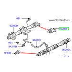 Регулятор давления топлива range rover 2002 -2014, rrs 2014, 4.4дизель