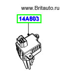 Переключатель вентилятора отопления Range Rover 2002 - 2009