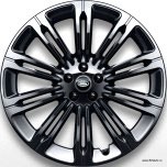 Колесный диск R23 Range Rover 2022 - 2024, Range Rover Sport 2023 - 2024, Style 1075, модель: Crescendo, цвет: Gloss Black (черный глянцевый).