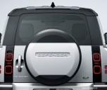 Жесткая крышка - чехол запасного колеса на багажной двери New Land Rover Defender 2020