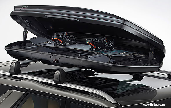 Вставки в багажный бокстипа SPORT на Land Rover / Range Rover для крепления сноуборда, лыж и пр.