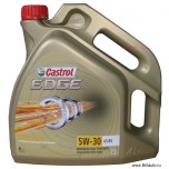 Масло моторное Castrol EDGE 5W-30 A5-B5, синтетическое, в расфасовке 4Л