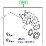 Суппорт задний Range Rover 2013 - 2016 и Range Rover Sport 2014 - 2016, правый