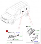 Модуль управления фаркопом land rover discovery sport 2014 - 2020, от vin: gh553206 до vin: kh999999.