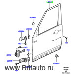 Дверь передняя правая land rover discovery 3 и land rover discovery 4