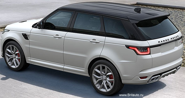 Колесный диск 10 х R22 SVR Tech Viper Satin Polish Range Rover Sport 2015 - 2019, цвет: светлый, полированный полу-глянцевый.