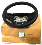 Руль Range Rover Evoque 2012 - 2018, черный, новый в упаковке, натуральная кожа, с обогревом, с блоком переключения передач TipTronic, Sport style. Оригинал Land Rover 1000%, в оригинальной упаковке.