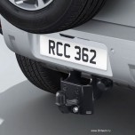 Фаркоп регулируемый по высоте Land Rover Defender New, для автомобилей с пневмоподвеской.