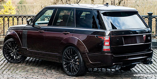 Kahn Cosworth 9,5 х R23 Range Rover, колесный диск, цвет: Matt Black (матовый черный). На Range Rover 2013 - 2020, Range Rover Sport 2014 - 2020, Discovery 5 и New Defender.