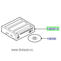 Навигатор lr discovery iii, range rover 2002 - 2009 и range rover spoer 2005 - 2010. экран поставляется отдельно.