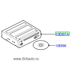 Навигатор lr discovery iii, range rover 2002 - 2009 и range rover spoer 2005 - 2010. экран поставляется отдельно.