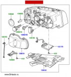 Фара в сборе в сборе, передняя правая газоразрядная Land Rover Freelander 2, с указателем поворота.