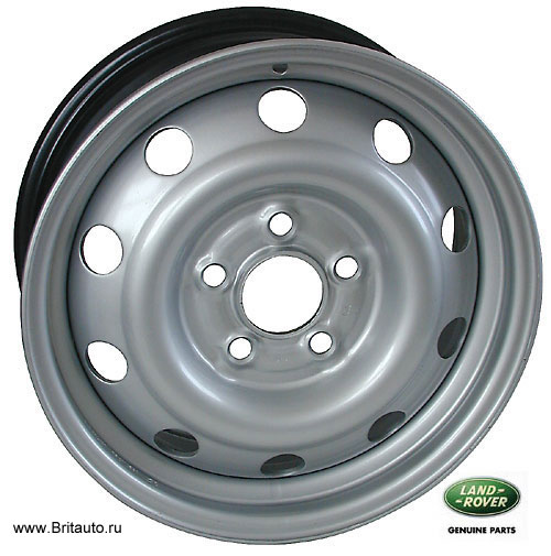 Диск колесный R16 Land Rover Discovery 2, Range Rover 1994 - 2001, Цвет: Silver.