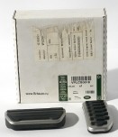 Комплект спортивных накладок на педали Land Rover Discovery Sport, Range Rover Evoque 2019 - 2023, автомобили с АКПП