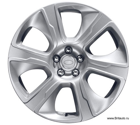 Колесный диск 9,5 х R21, на левую сторону, Range Rover 2013 - 2022 и Range Rover Sport 2014 - 2022, цвет: Sparkle Silver (светлый).