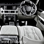 Салон range rover 2009 - 2012 от kahn design, модель dorchester, английская кожа, 6 вариантов.