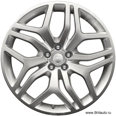 Колесный диск R22 Range Rover 2013 - 2021 и Range Rover Sport 2014 - 2022, цвет: Sparkle Silver