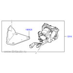 Компрессор выравнивания подвески discovery 4 и range rover sport 2010 - 2013