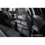 Система хранения в спинках передних сидений Jaguar XE, XF, F-Pace и E-Pace.