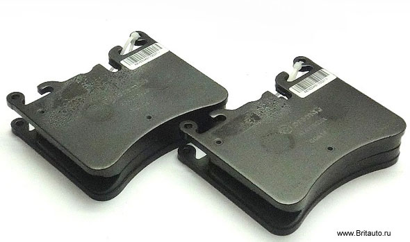 Комплект тормозных колодок Jaguar F-Type и XK, XKRS-GT, задние, карбон - керамик