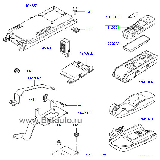 Телефон в салон range rover (мобильный)