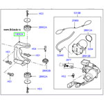 Кронштейн компрессора пневмоподвески LR Discovery 3, 4 и Range Rover Sport 2005 - 2013