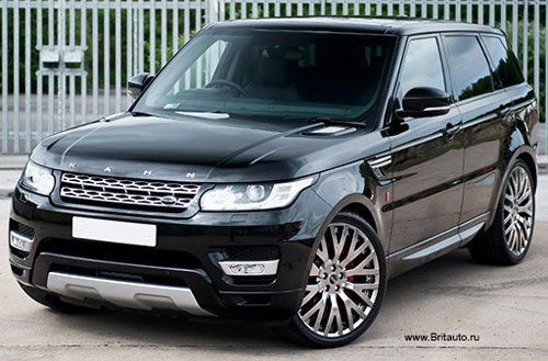 Kahn Cosworth 9,5 х R23 Range Rover, колесный диск, цвет: Shadow Chrome (затененный хром). На Range Rover 2013 - 2020, Range Rover Sport 2014 - 2020, Discovery 5 и New Defender.