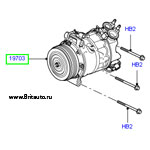 Компрессор кондиционера RRS 2014-2015 и LR Discovery IV