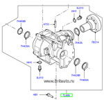 Раздаточная коробка  Range Rover Evoque и Land Rover Freelander, на 2,2Л Дизель и 3,2Л Бензин