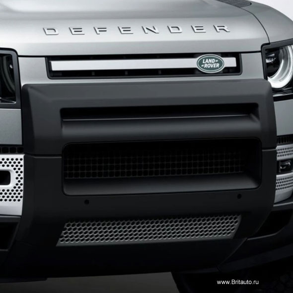 Кенгурин бампера переднего Land Rover Defender New 2020 - 2023, для автомобилей без лебедки.