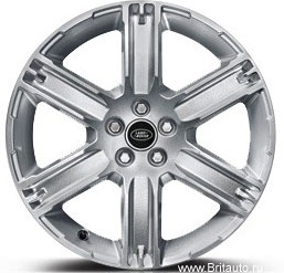 Колесный диск R19 Range Rover Evoque, Land Rover Discovery Sport и LR Freelander, цвет: Sparkle Silver.