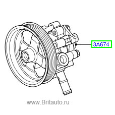 Насос гидроусилителя руля range rover spoer 2005 - 2009 и lr discovery iii