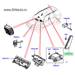 Боковая подушка безопасности land rover freelander в сборе