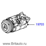 Компрессор кондиционера range rover 2002 - 2009