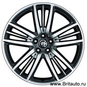 Диск колесный Jaguar XK, модель: Selena 9.5 x R20, отделка sparkle silver, на заднюю ось.