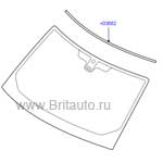 Стекло лобовое Range Rover Sport 2005-2009, с обогревом. 